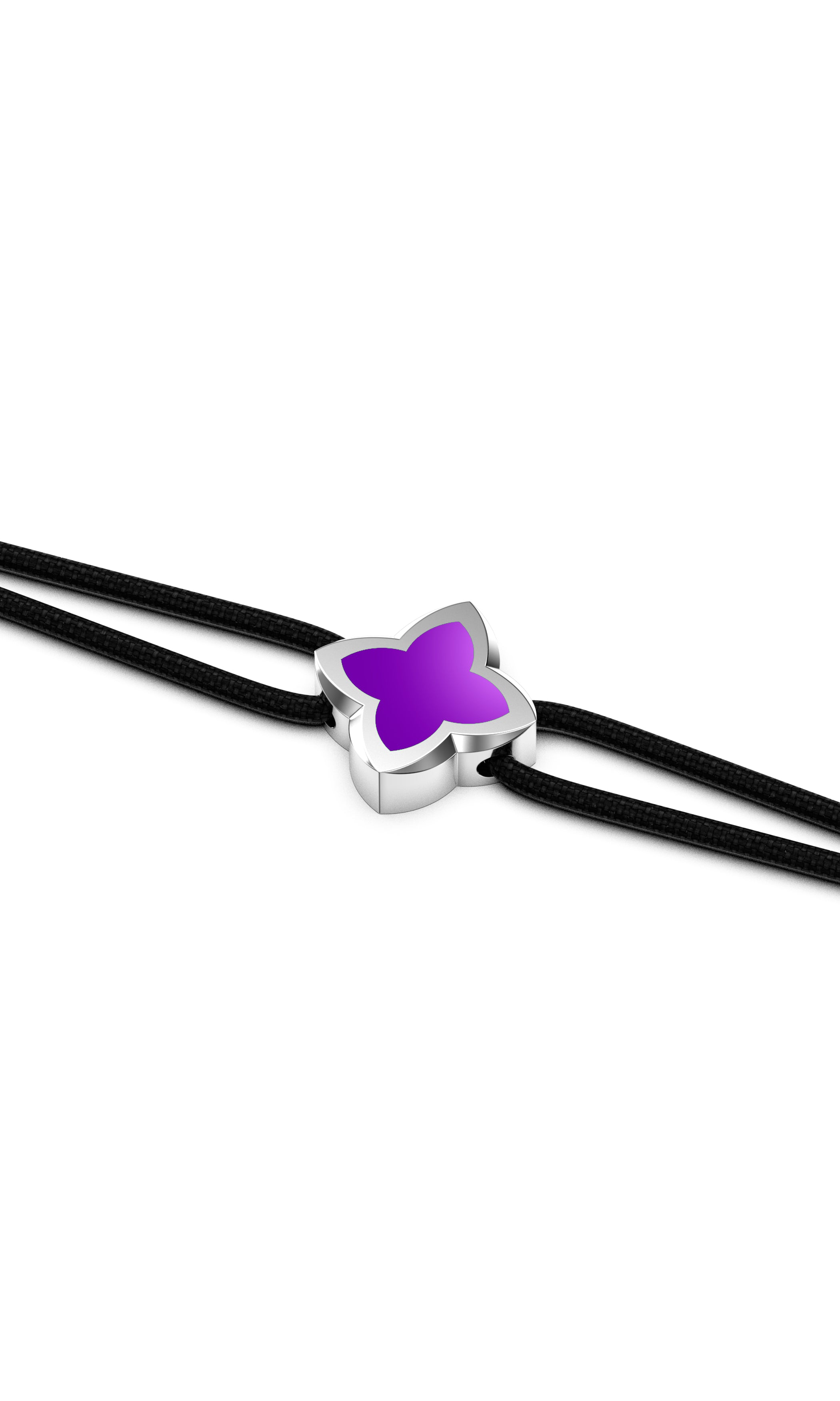 Bracelet Astral Violet en argent